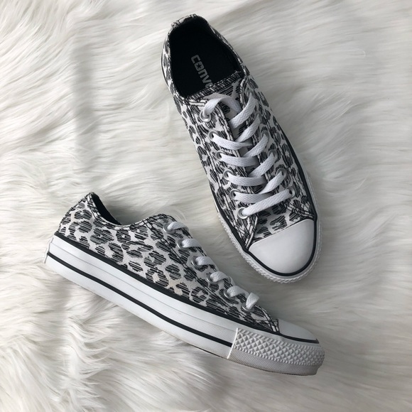 leopard print converse size 7